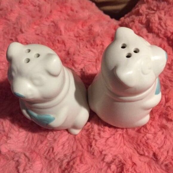 Pug Dog Salt Pepper Shaker Set new cute - Picture 4 of 5